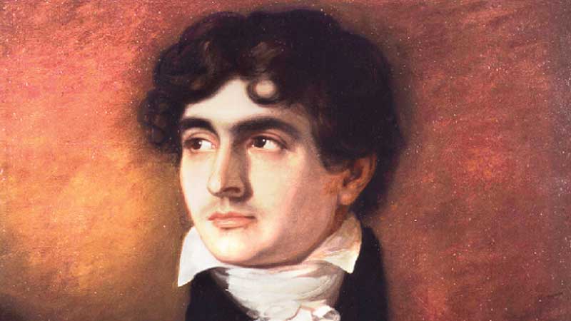 John Polidori, the author of The Vampyre, England's first vampire novel