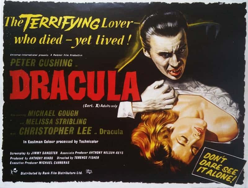 Happy 60th Birthday to Hammer's Dracula (1958)! 1