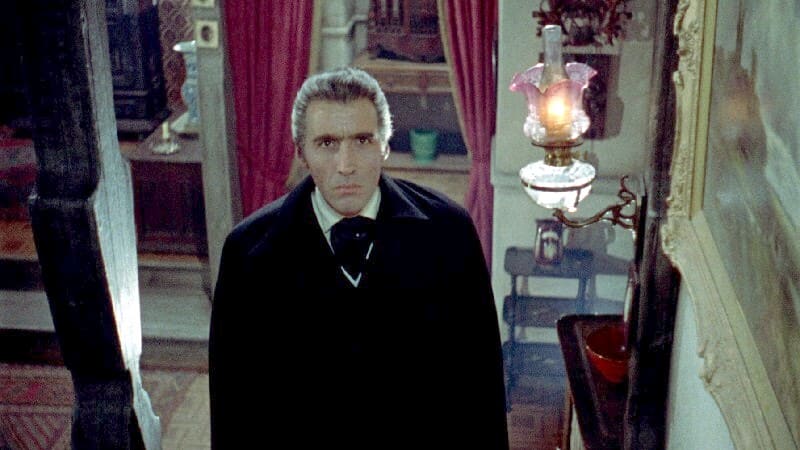Christopher Lee in Dracula 1958