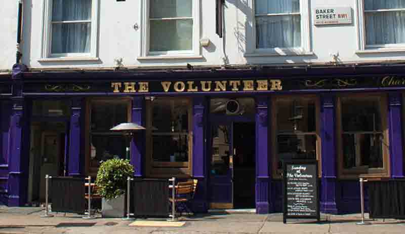 The Volunteer, Haunted London Pub, Marylebone