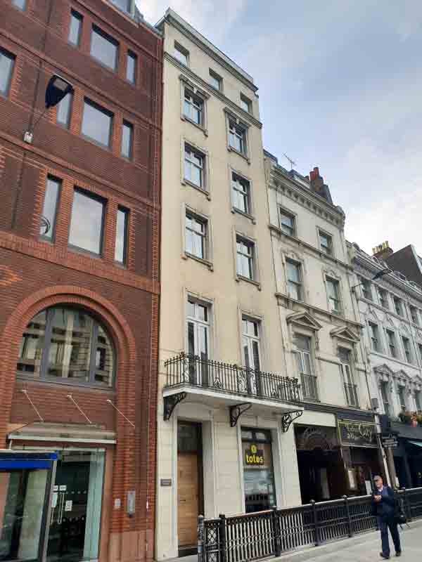 New Bridge Street, the former offices of the Central News Agency