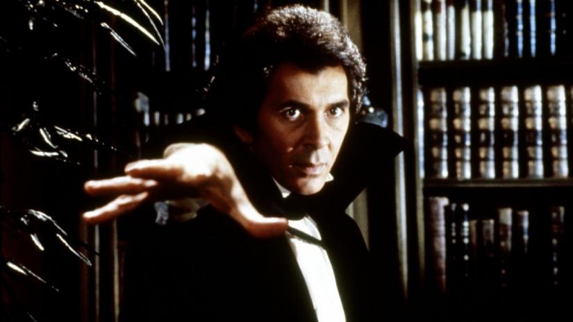 Frank Langella played up the seductive side of the Count in Dracula (1979).