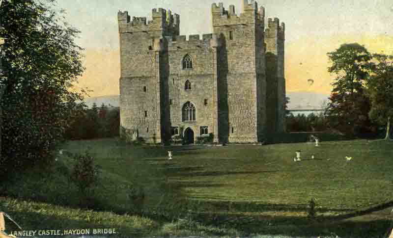 Author JK Rowling sought inspiration at Langley Castle Hotel when writing her famous Harry Potter books.