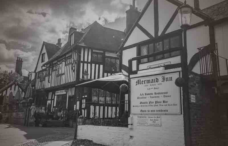The Mermaid Inn in Rye is a perfect place to stay if you're looking for an ancient haunted hotel