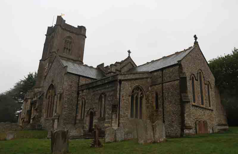 St Michael's church in Aldbourne is seen being blown up at the end of The Daemons, but forunately it wasn't the real one!