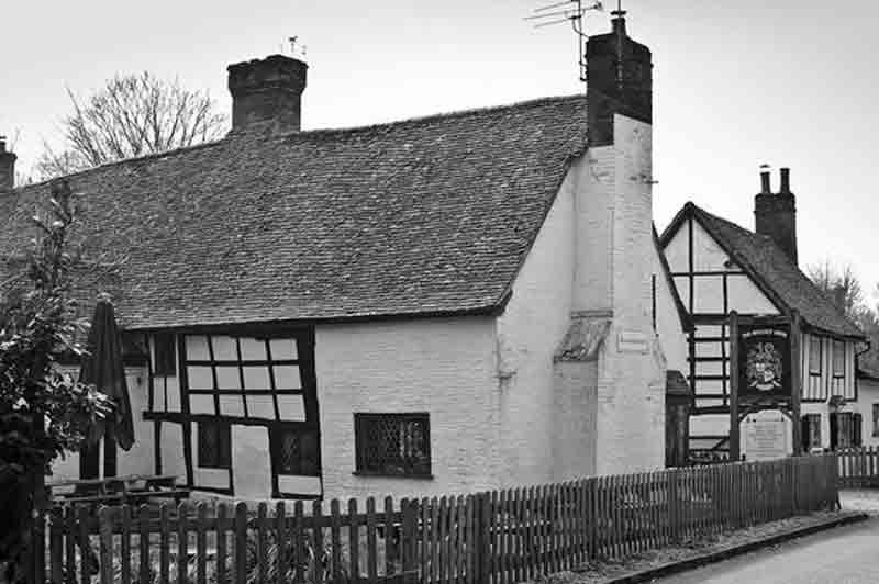 A phantom monk is said to haunt the rooms of the Brocket Arms in Welwyn.