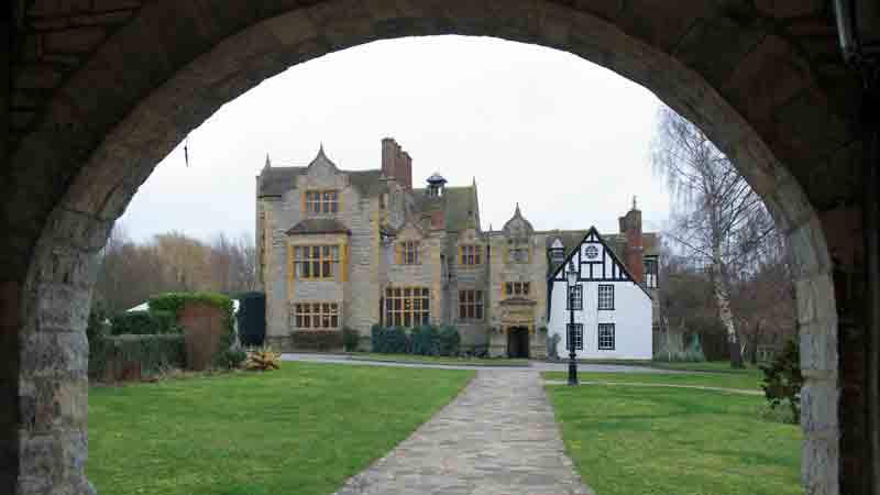 Salford Hall Hotel, known for its many ghosts and its hospitality, is a lovely hotel in Warwickshire.