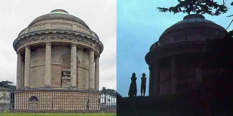 Brocklebury Mausoleum in Lincolnshire is seen in the TV adaptation of M.R. James' Lost Hearts