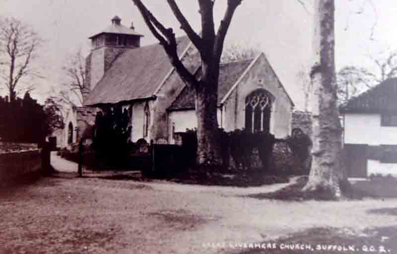 Great Livermere Church in Suffolk - reputed to be haunted - inspired a young MR James 