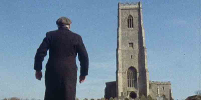 Scenes from A Warning to the Curious, filmed at Happisburgh Church