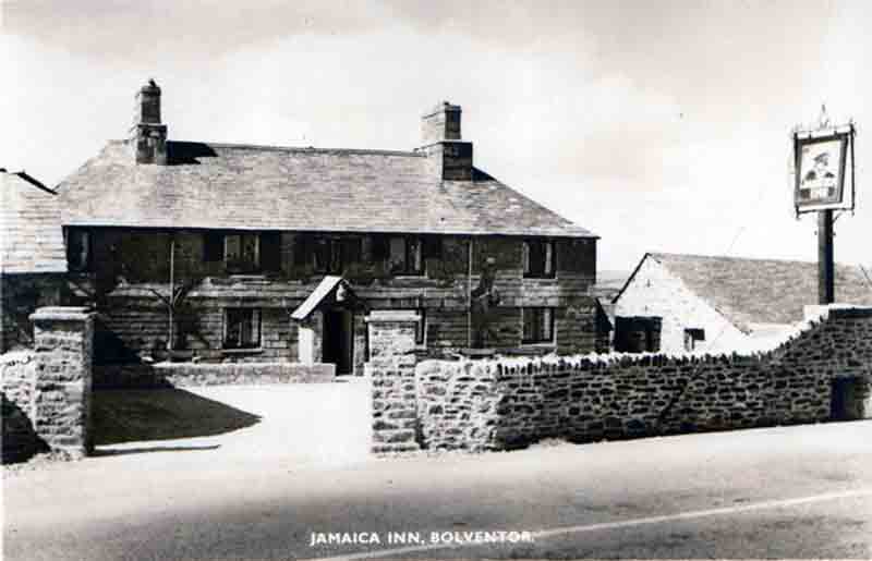 The Jamaica Inn on Bodmin Moor in Cornwall, England.