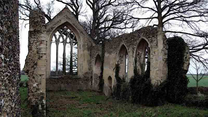 The Glowing Ghost of Tivetshall St Mary, Norfolk 1 Tivetshall St Mary Church