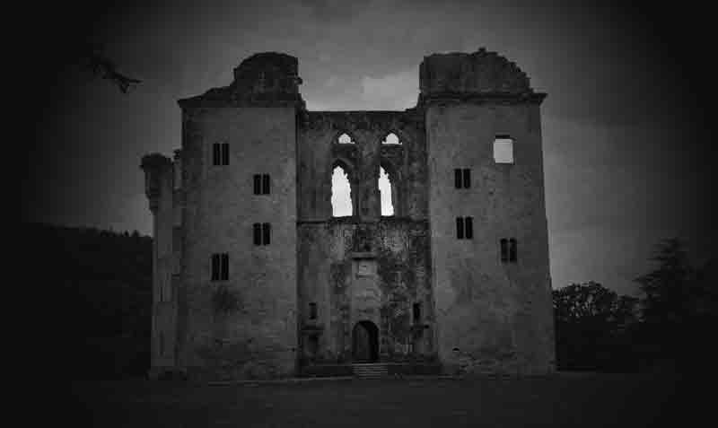 Haunted Wardour Castle is scarred from centuries of bloodied history