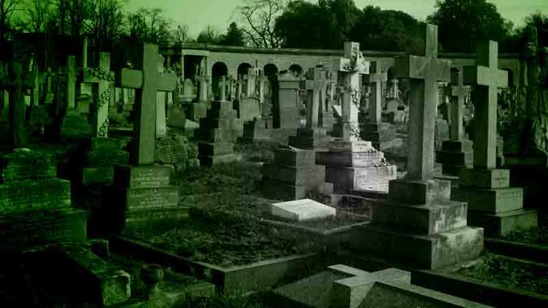 Brompton Cemetery, not far from Earl's Court, is a great place to visit to see its interesting burials.