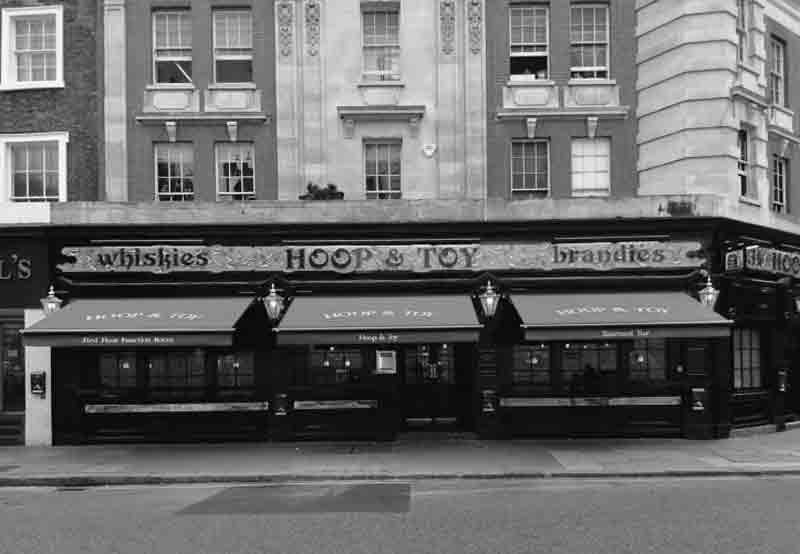 Hoop and Toy Pub in Kensington, London, is known for its hauntings