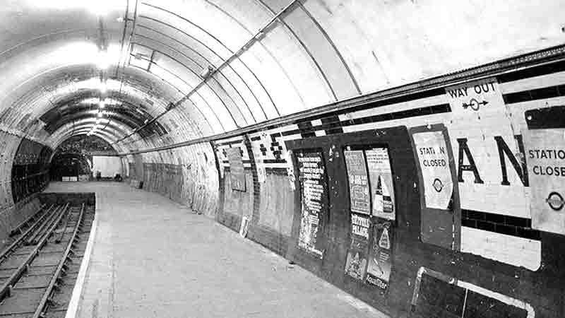 Aldwych Abandoned Underground Station