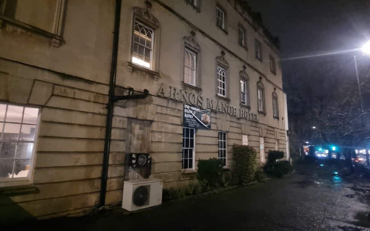Haunted Arnos Manor Hotel, home to frightening spirits!