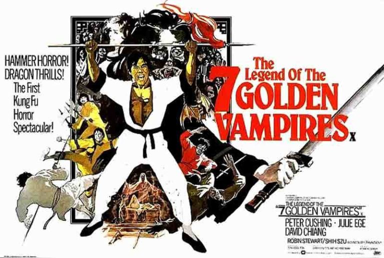 Legend Of The Seven Golden Vampires 1974 REVIEW Spooky Isles