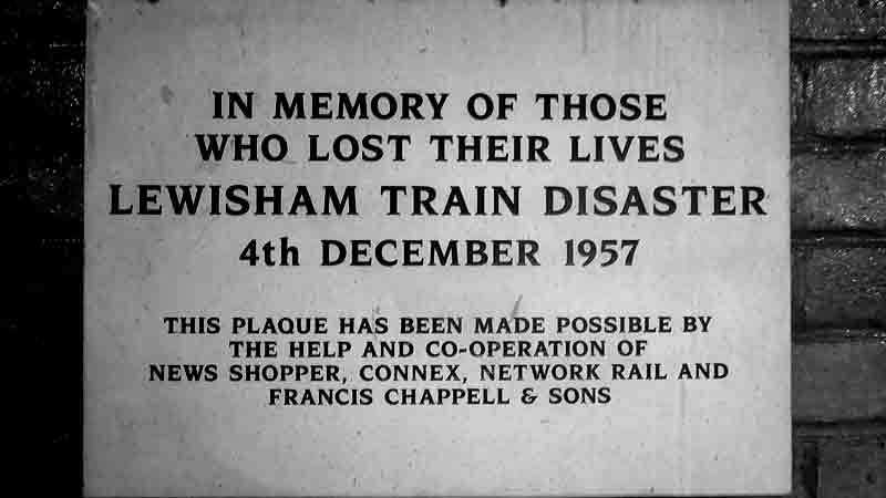 Lewisham Train disaster memorial