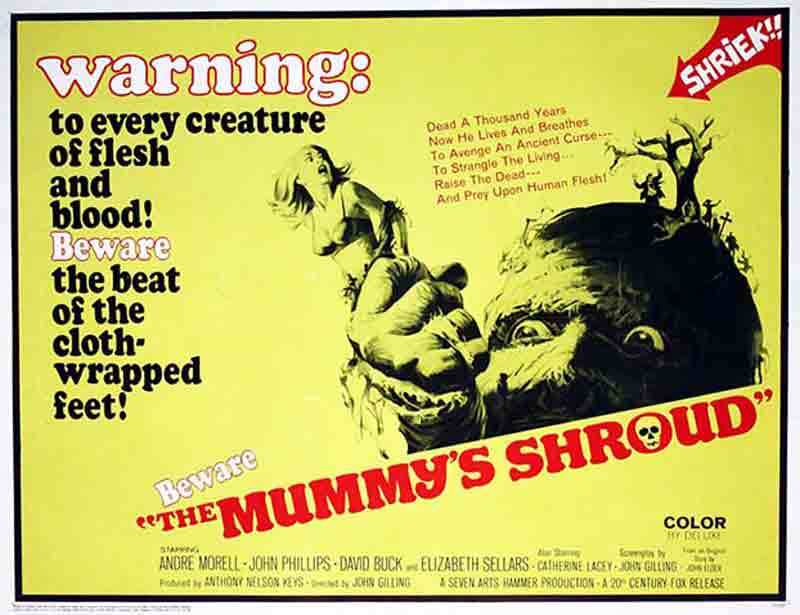 Hammer Mummy Films, we rank them from best to worst! 2