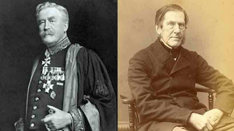 Sir Alexander Ogston and his father Dr Francis Ogston