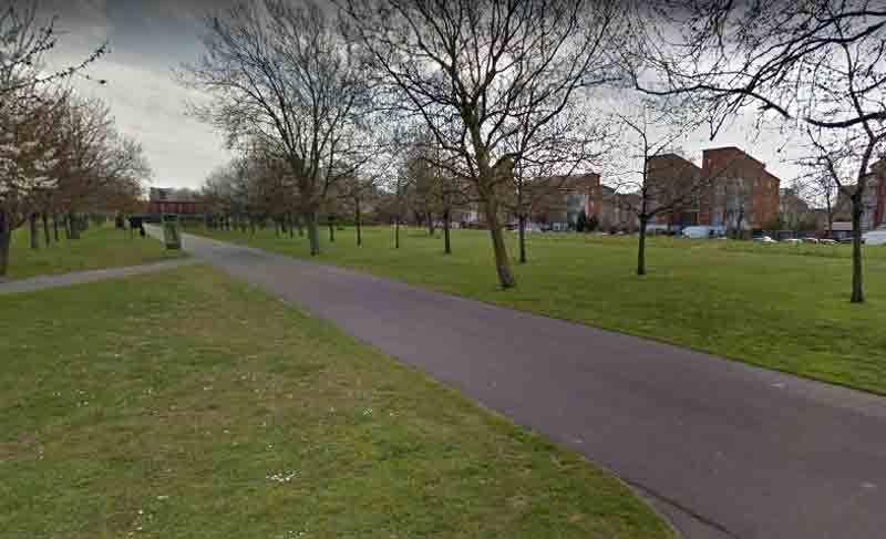 The site of the Old Surrey Canal in Camberwell.