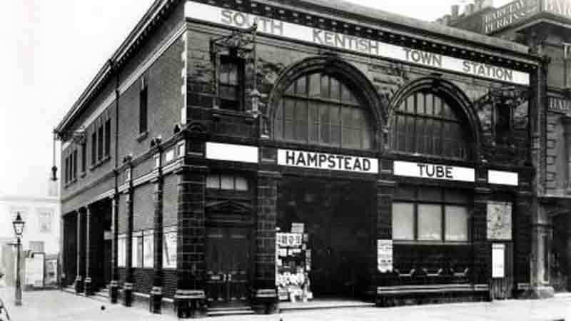 South Kentish Town Abandoned Underground Tube Station