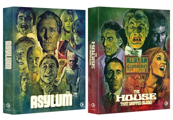 Asylum 1972 and The House That Dripped Blood 1970 Blu-ray Review