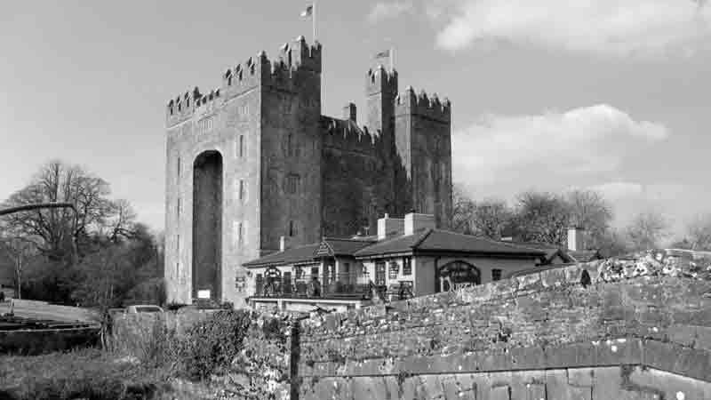 Bunratty Castle is a large 15th-century tower house in County Clare, the ancient home of the O'Briens family.