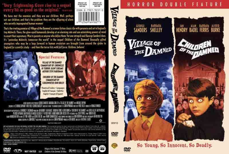 Village of the Damned and Children of the Damned on DVD