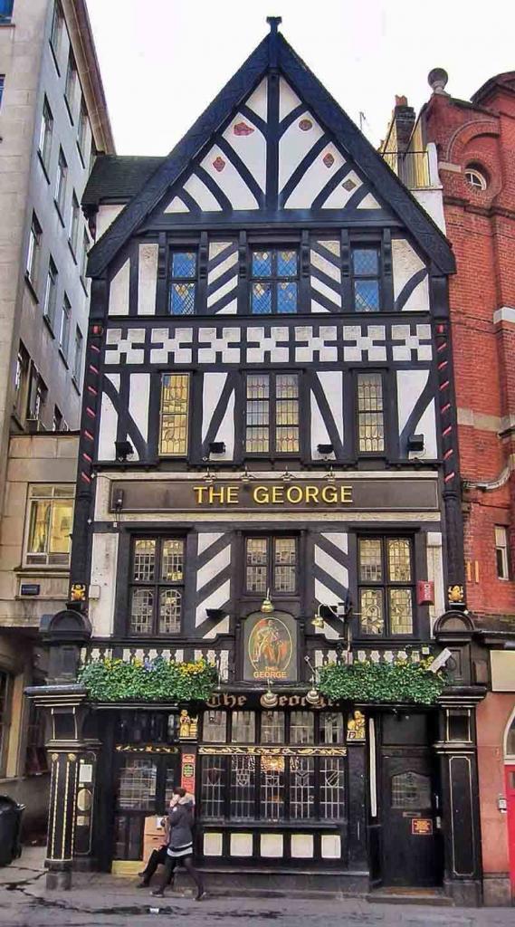 The George in The Strand is one of London's most haunted pubs!