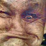 Gurning Man Glasgow