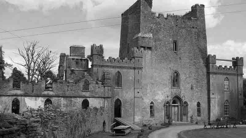 Leap Castle in County Offlay