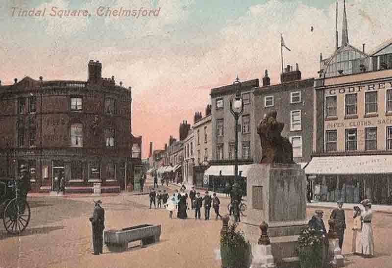 Tindal Square Chelmsford Postcard