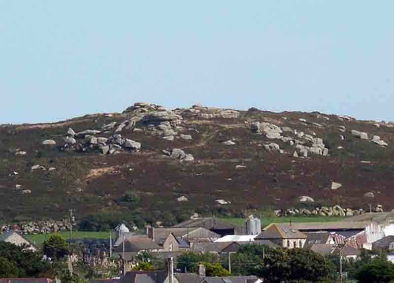 Trencrom Hill Fort, St Ives, Cornwall