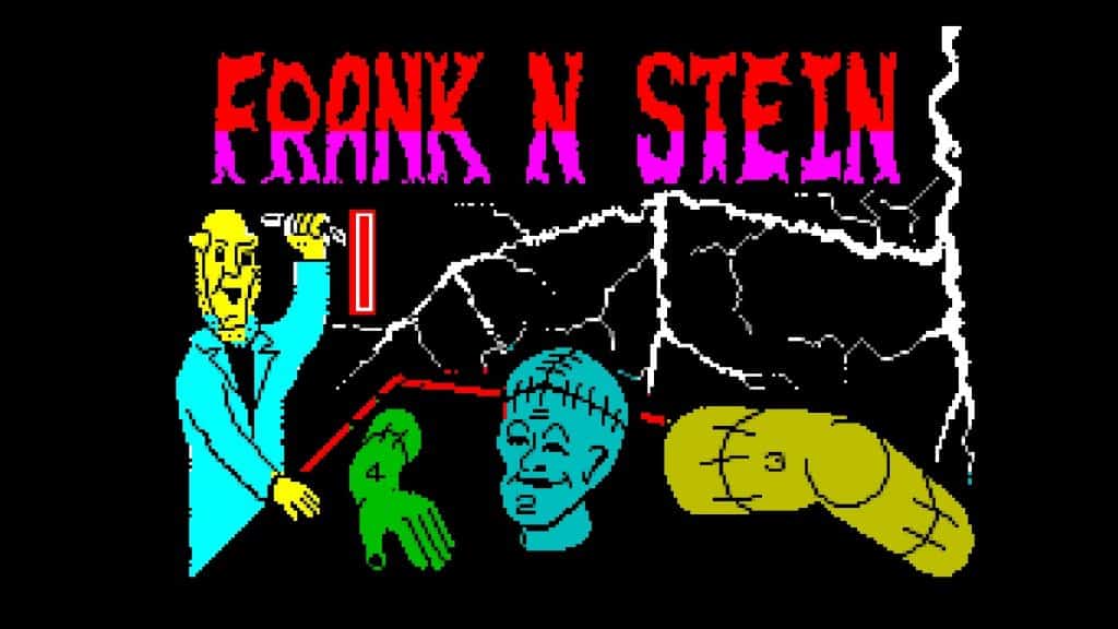 ZX Spectrum's 5 Creepiest 1980s Computer Games 9 Frank N Stein (PSS 1984)