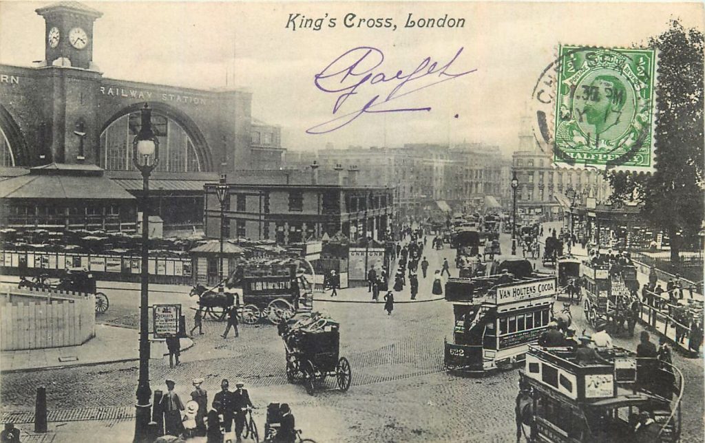 Kings Cross, London, England Haunted Railway Station