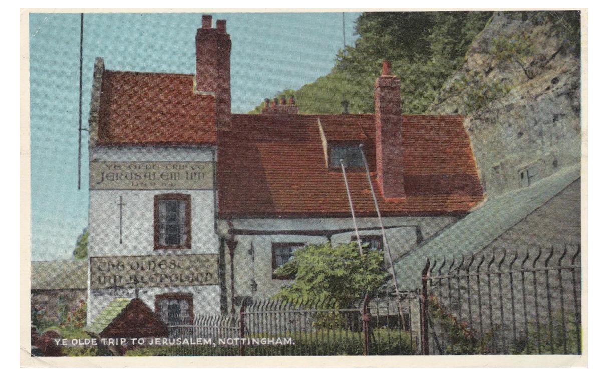 Ye Olde Trip to Jerusalem Pub, A Ghost Walk Back In Time