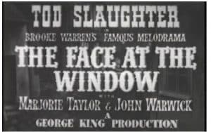The Face At The Window 1939