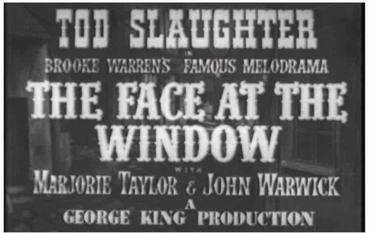 The Face At The Window 1939 REVIEW