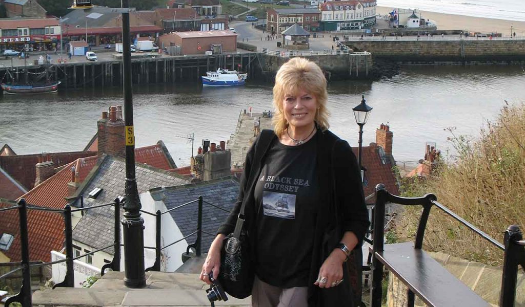 Dracula Society president Julia Kruk visits Whitby, one of the settings for Bram Stoker's Dracula