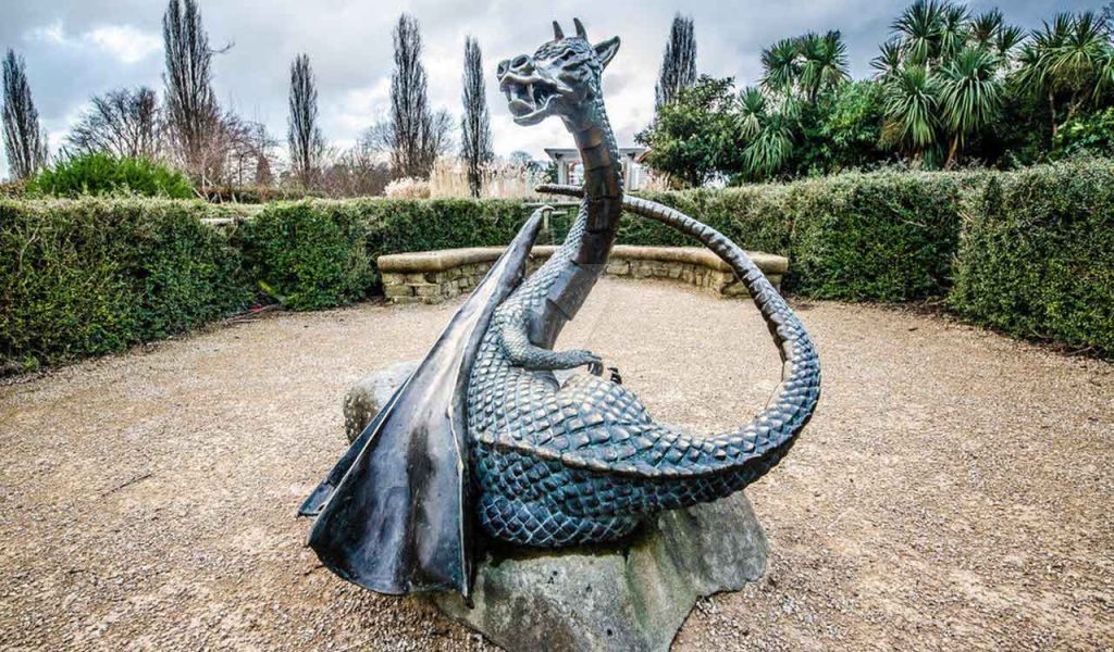 There are many memorials in Sussex celebrating St Leonard and his dragon-slaying feat!