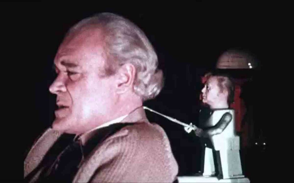 Patrick Magee in Asylum (1972).