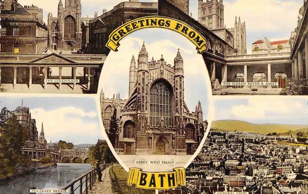 Bath postcard