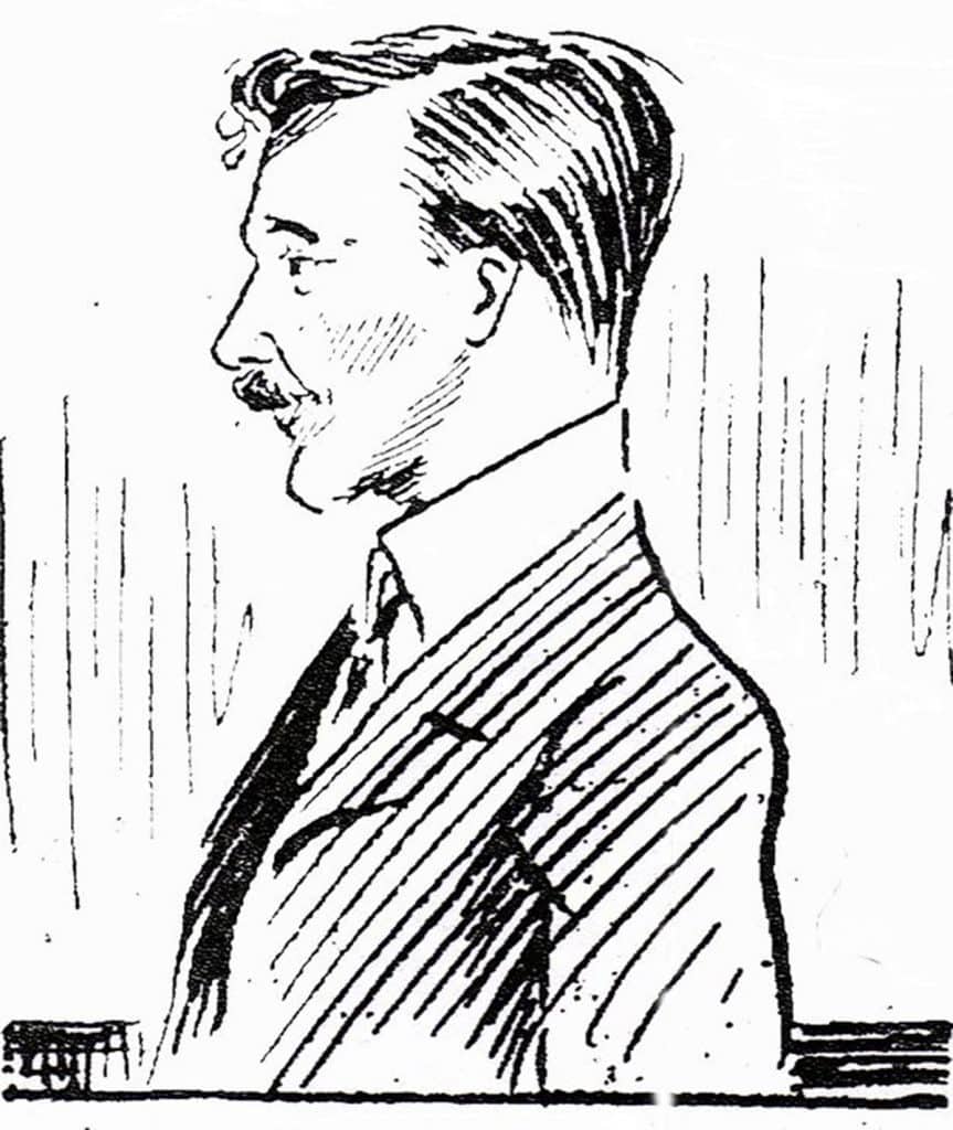 An illustration of Henry Bertram Starr