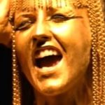 Dolores O’Riordan in the video for The Cranberries' Zombie