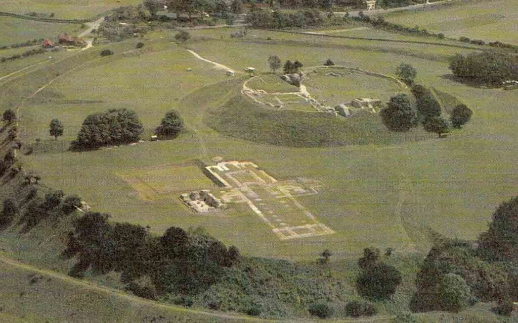 Old Sarum from the sky