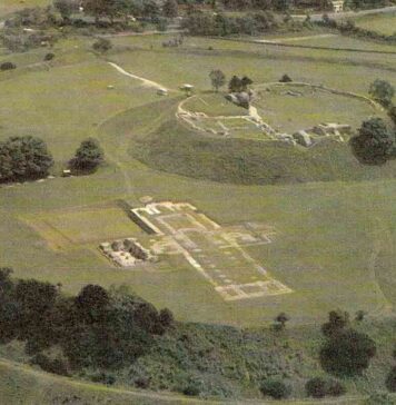 Old Sarum from the sky