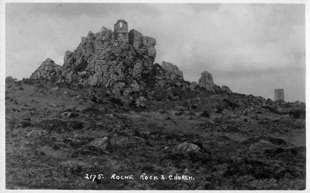 Roche Rock and Church in Cornwall - the home of Jan Tregeagle's evil spirit?
