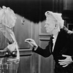 Jacob Marley's Ghost (Leo G. Carroll) appears to Ebenezer Scrooge (Reginald Owen) in A Christmas Carol 1938